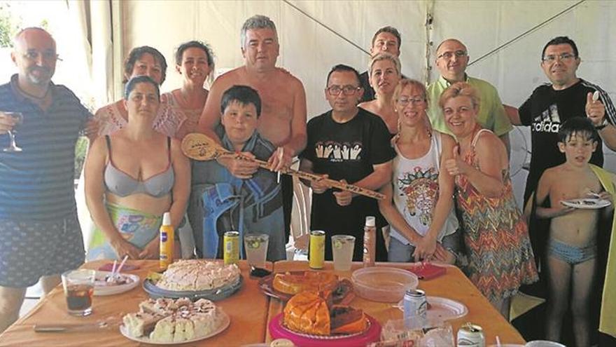 Convivencia de hosteleros de la comarca en el alojamiento ‘lunes al sol’