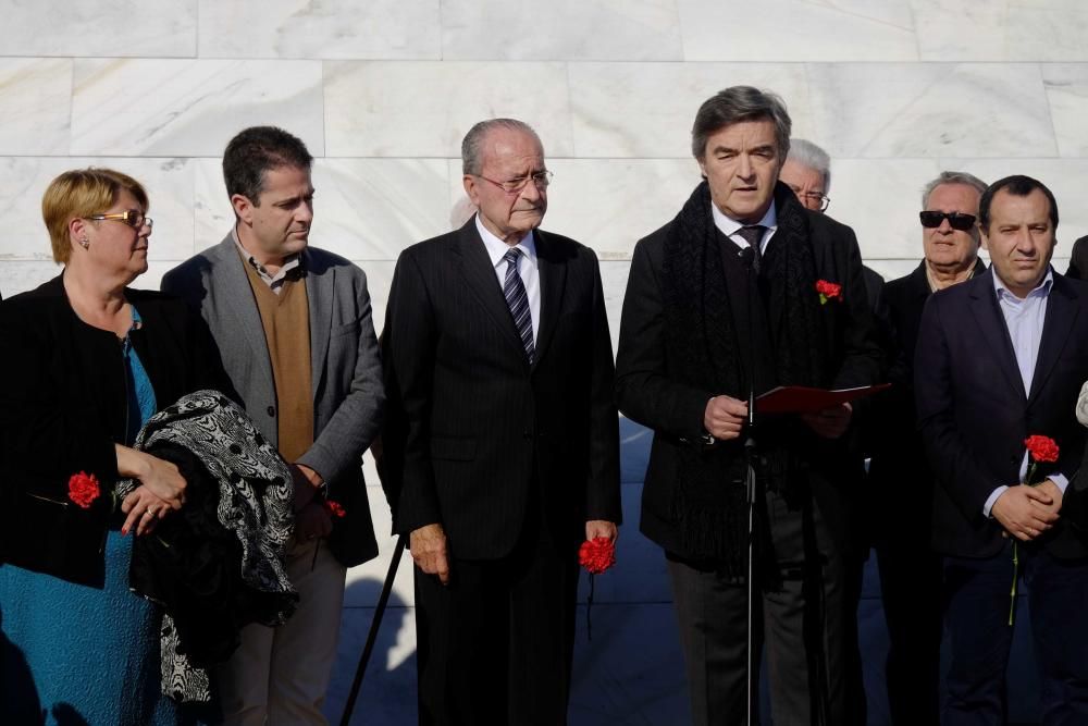 Primer homenaje oficial a las víctimas del franquismo en Málaga