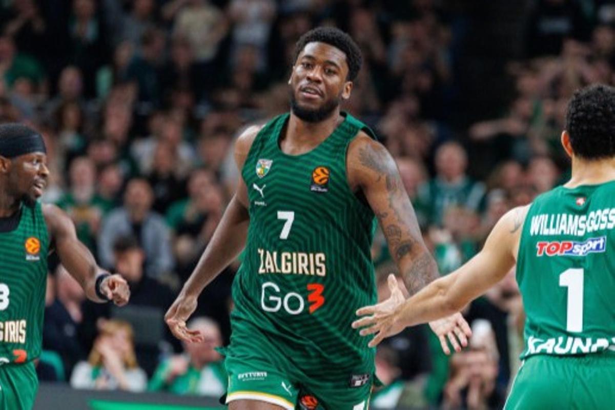 Moses Wright centrará todas las miradas del duelo del Barça ante el Zalgiris Kaunas