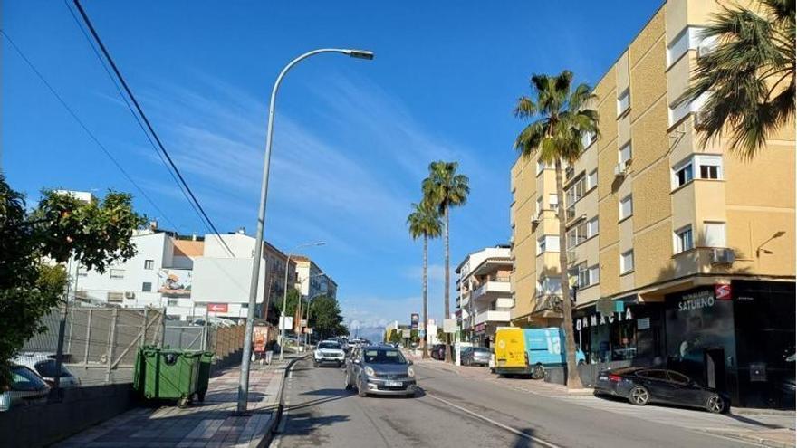 El Ayuntamiento de Coín saca a concurso las obras para renovar la avenida Reina Sofía, acceso principal al municipio