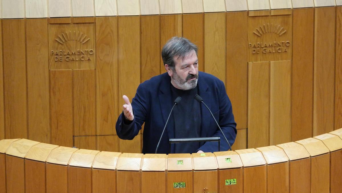 El diputado del BNG en el Parlamento Luís Bará