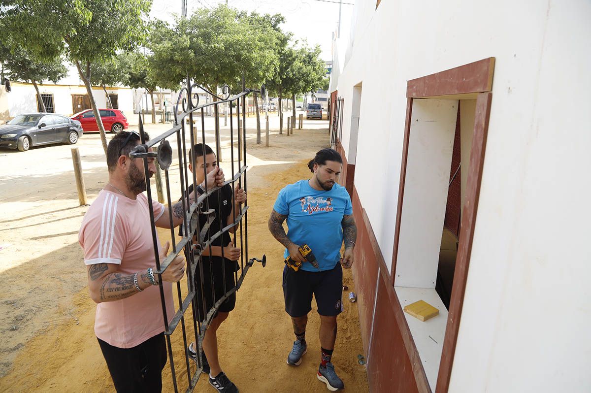 Aceleran los trabajos en la Feria