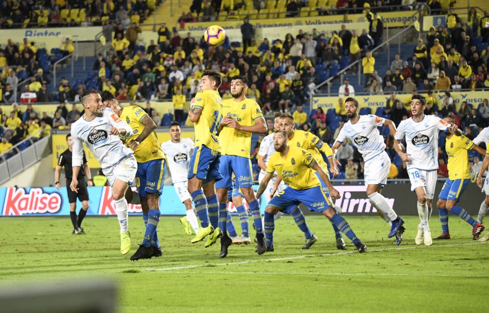 Así se celebró el gol de Domingos al Las Palmas