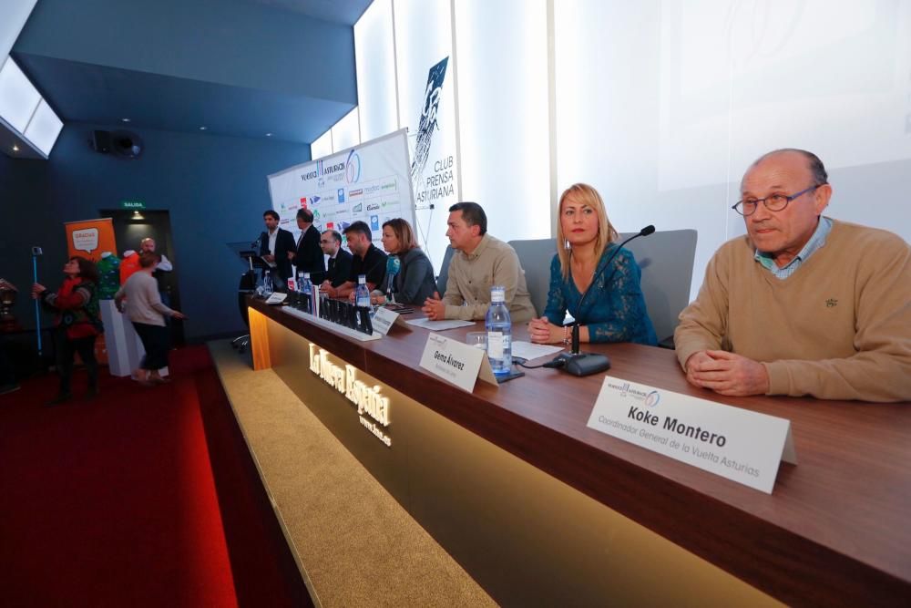 Presentación de la Vuelta Ciclista Asturias en el Club Prensa