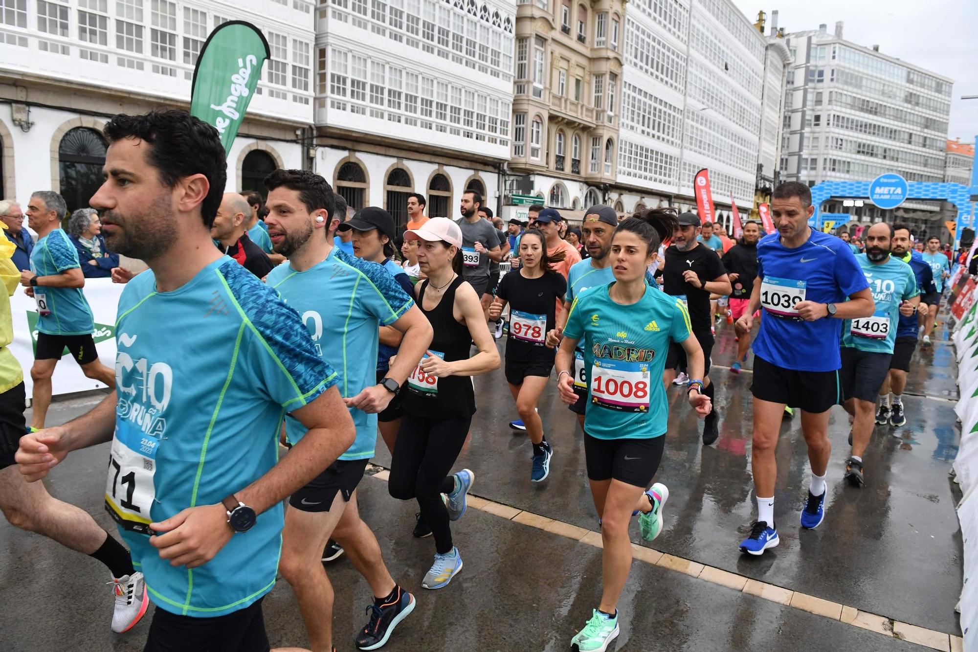 Carrera popular Coruña10: 2.186 corredores cruzaron la línea de meta