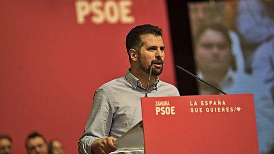 El candidato a presidir la Junta de Castilla y León, Luis Tudanca.