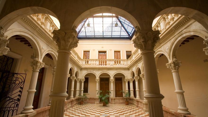 Centro Cultural Gómez-Tortosa, uno de los edificios modernistas de Novelda.