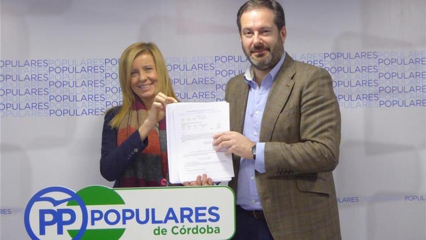 Rosario Alarcón y Adolfo Molina presentan su candidatura a presidir el PP de Córdoba