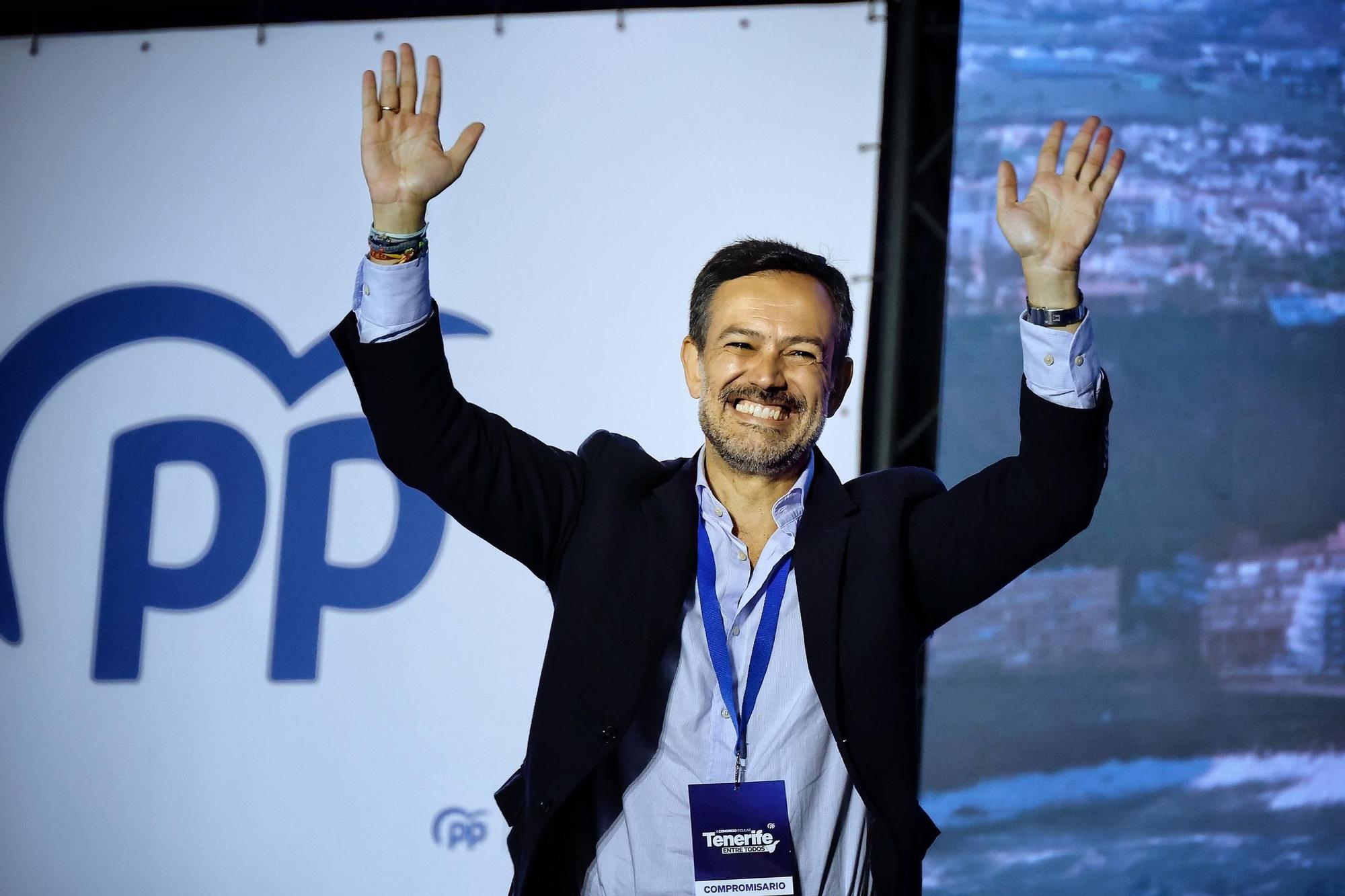 X Congreso Insular del Partido Popular, donde Lope Afonso ha sido elegido como presidente de los populares en Tenerife
