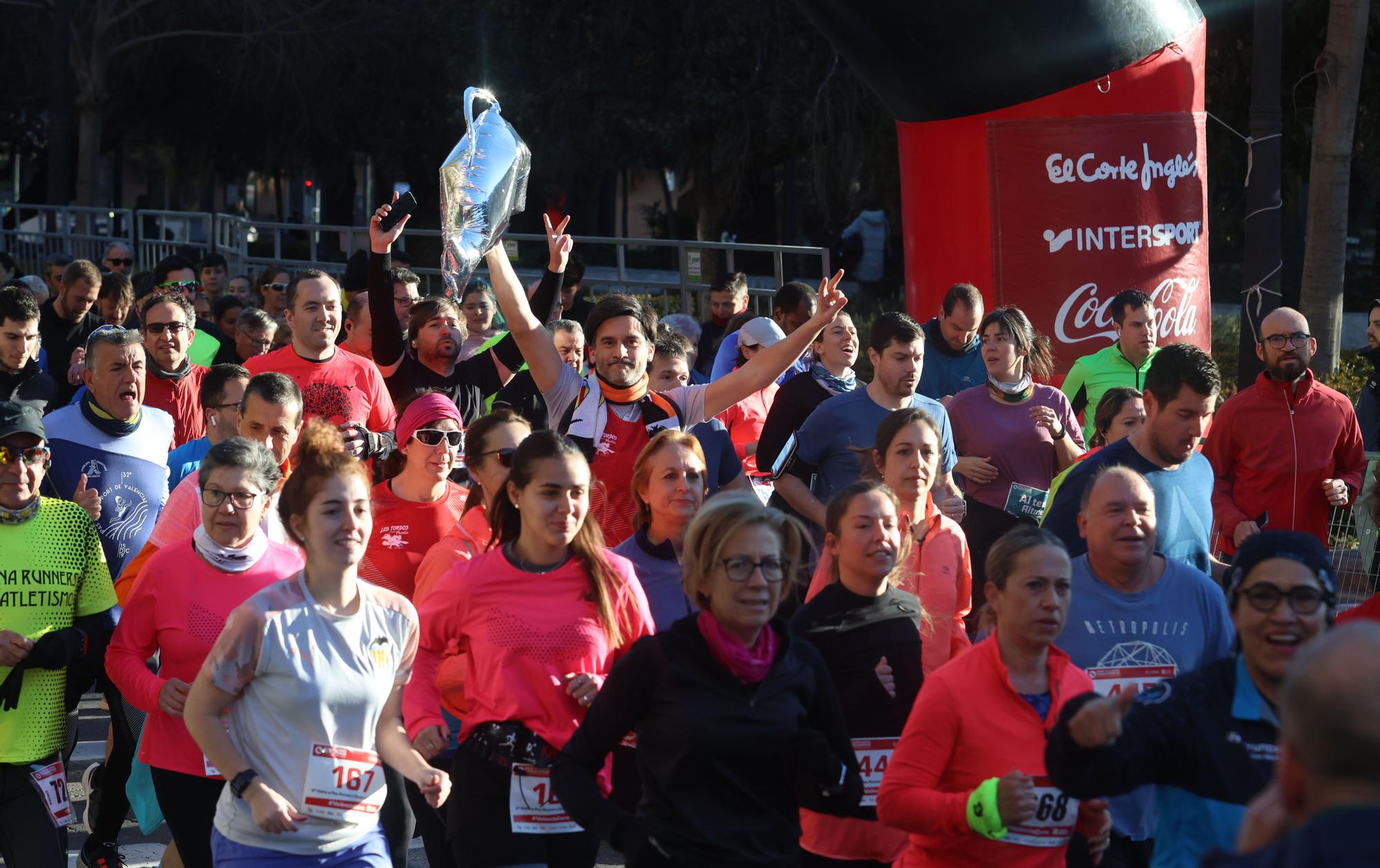 Explosión valencianista en la carrera Runners Ciudad de Valencia