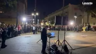 Aldaia recuerda a las víctimas de la dana con una reivindicación: "No queremos vivir mirando al cielo con miedo"