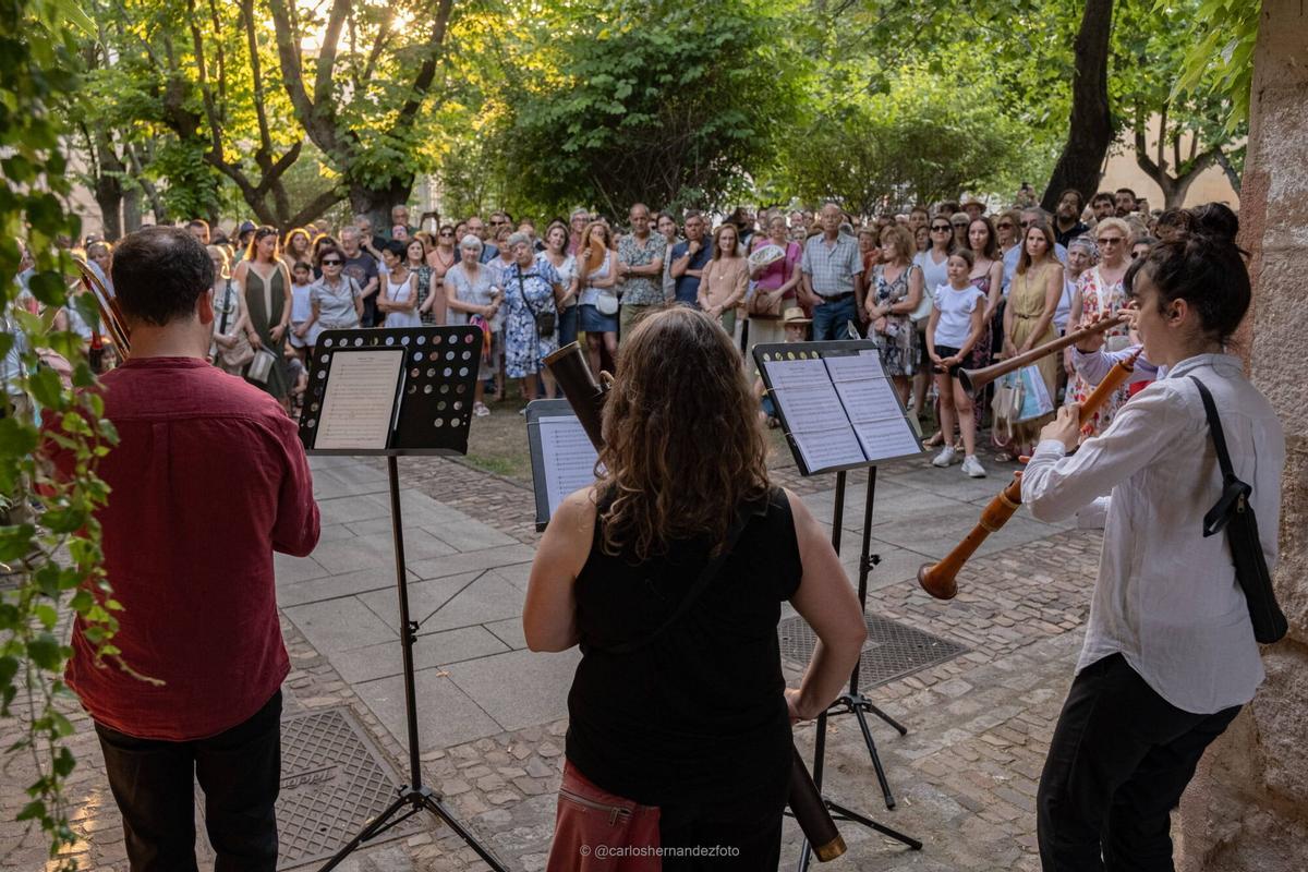 Participantes en la actividad Resonancias de la Urbs Zamoranensis, en su edición anterior.