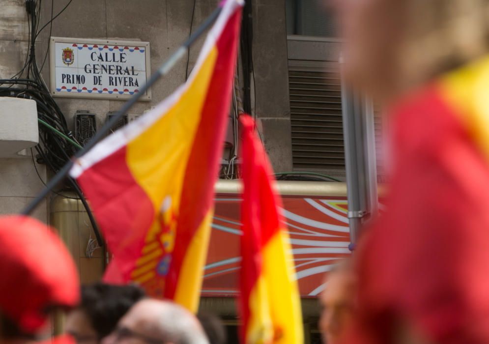 Clamor en Alicante por la unidad de España