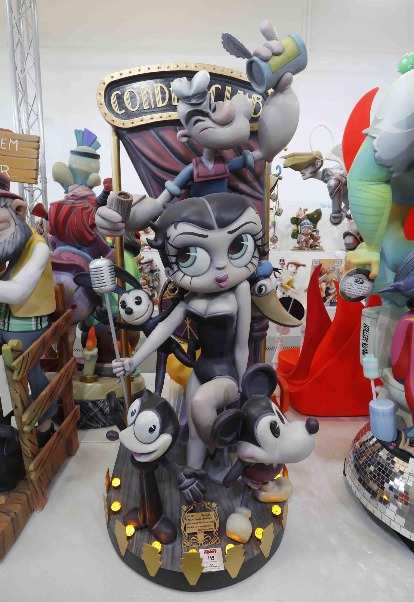 Fallas 2021: Ninots de las secciones Especial a Primera B