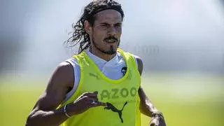 Gattuso habla sobre el estado de Cavani