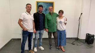 A mostra 'Cibercitania' do compostelán Nando Pereiro chega ao Liceo de Noia