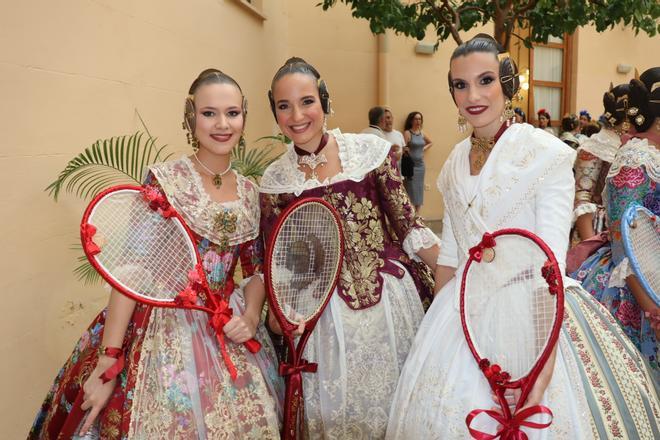 La Batalla de Flores de las candidatas a Falleras Mayores de València