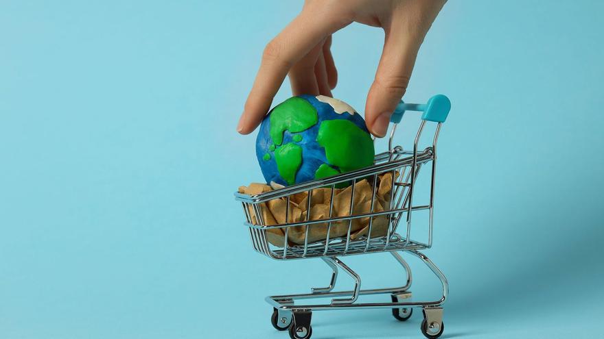 Una cesta de la compra ‘ecointeligente’