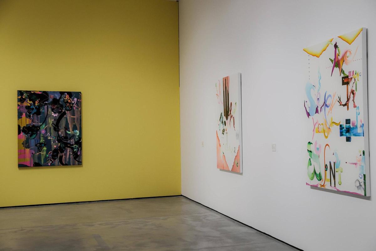 Las imágenes de la exposición de Fiona Rae
