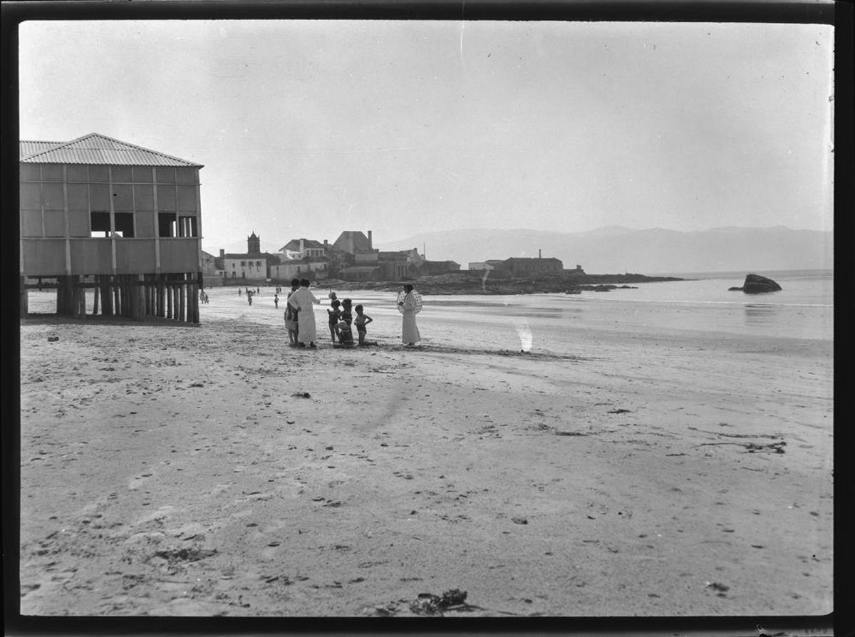 El Sanxenxo de las playas salvajes antes del bum del turismo