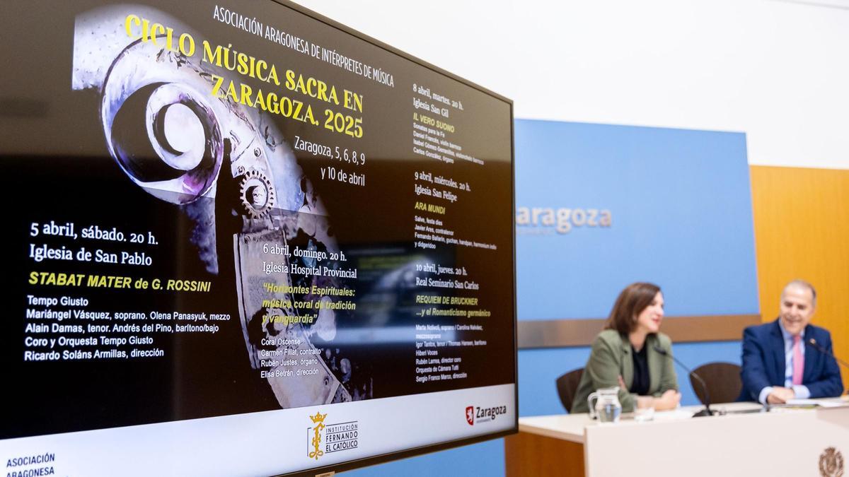 El ciclo se ha presentado este martes en el Ayuntamiento de Zaragoza.