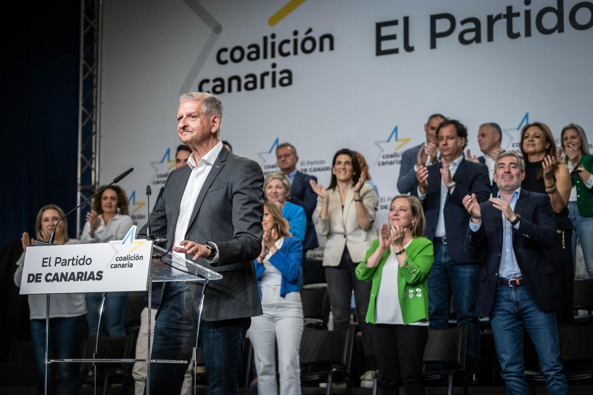 Candidaturas de Coalición Canaria en Tenerife.