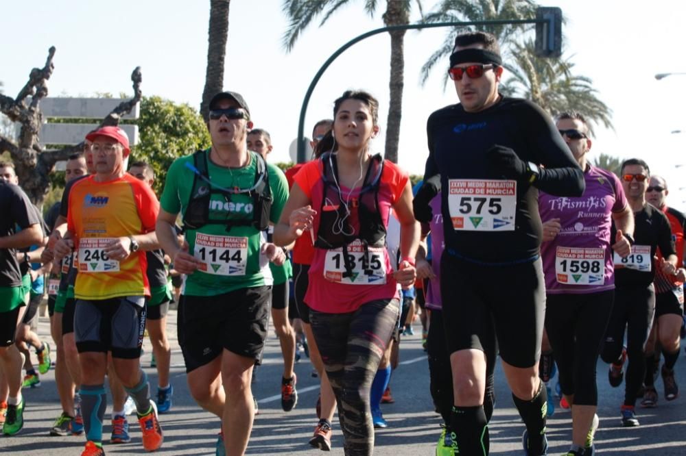 Media Maratón Murcia: Paso por Puente Reina Sofía