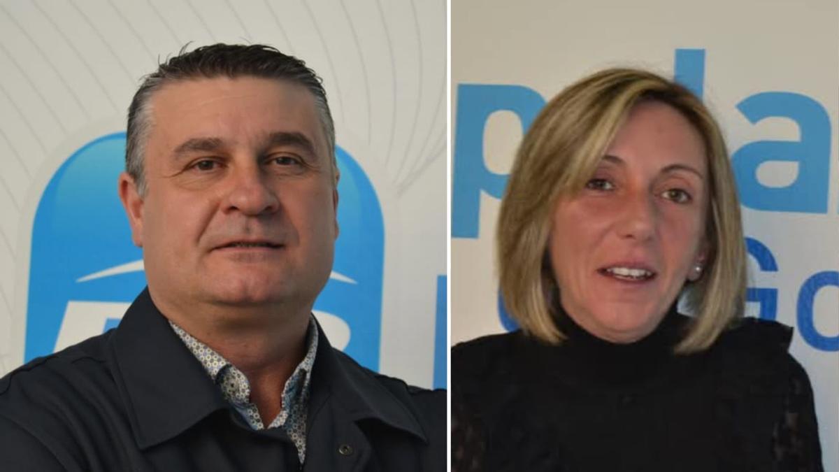 Marcos Castañeda y Noelia Alonso son los nuevos concejales del PP de Gozón.