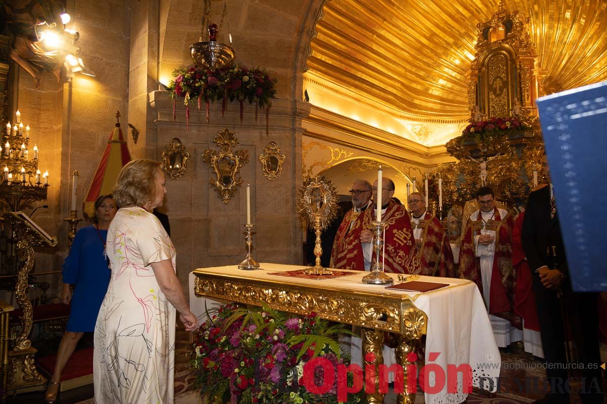 Procesión de exaltación de la Vera Cruz en Caravaca