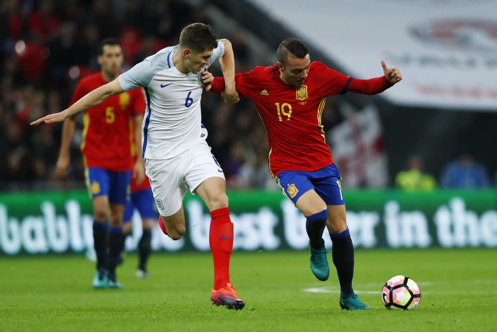 Las fotos del debut de Iago Aspas con España