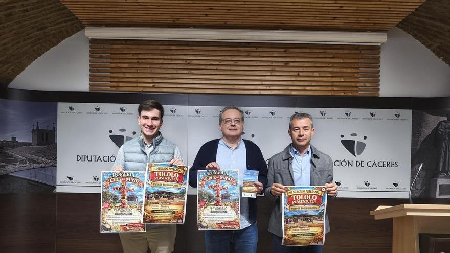 El Mercado Artesanal Tololo de Plasenzuela reúne cerca de 35 puestos y actividades para toda la familia