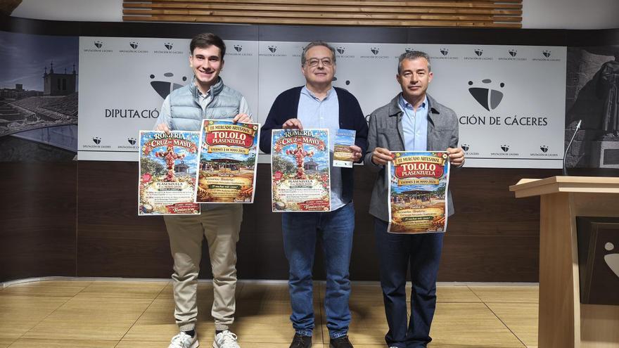 El Mercado Artesanal Tololo de Plasenzuela reúne cerca de 35 puestos y actividades para toda la familia