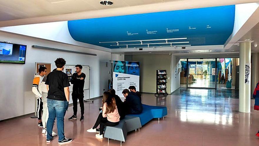 Interior del campus Igualada de la UdL