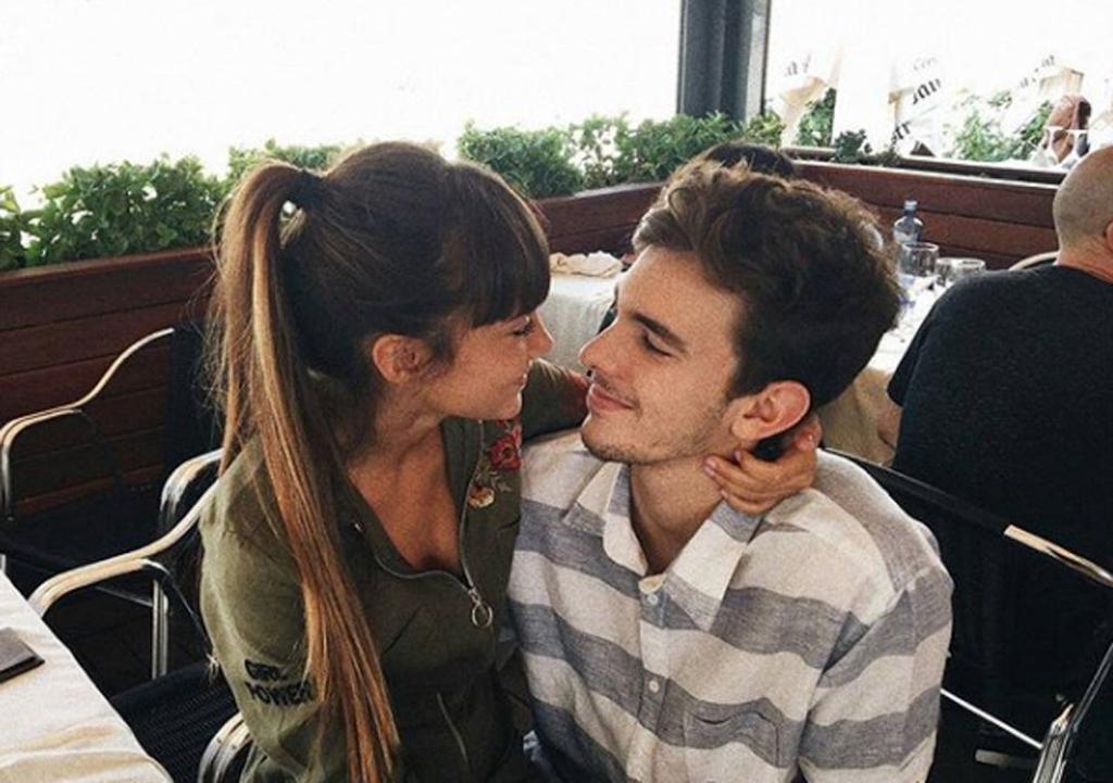 Aitana de 'OT' y su novio Vicente