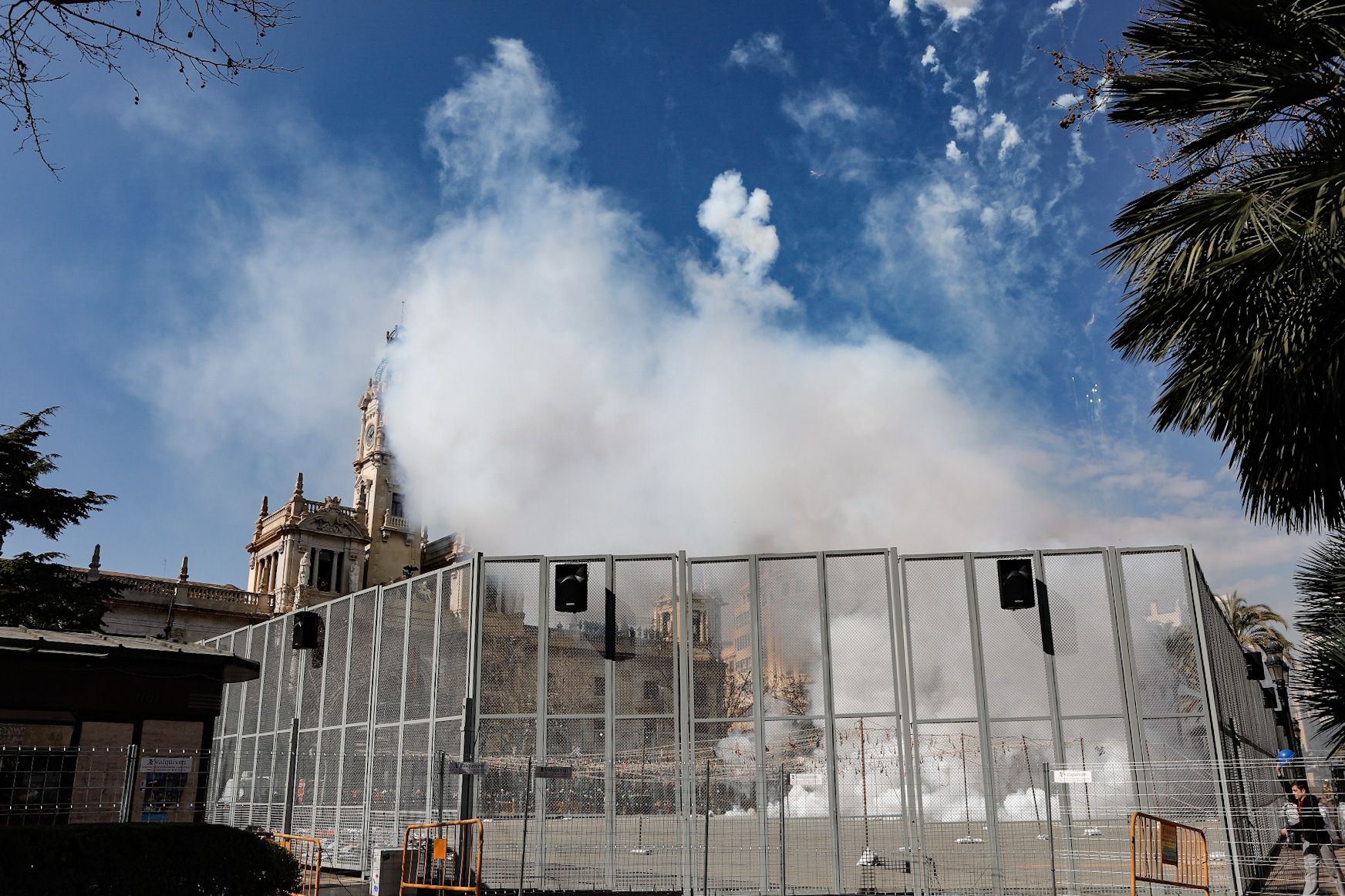 Así se vivió la mascletà desde el balón de Super