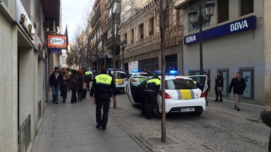 Un estudiante de 19 años retiene a un ladrón que luego detiene la policía en Badajoz