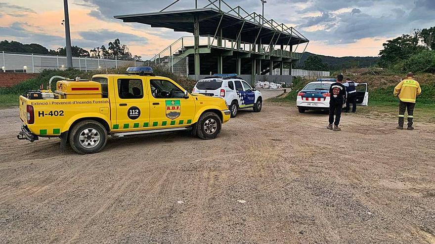 Detingut un home   a Hostalric com a presumpte autor   de tres incendis