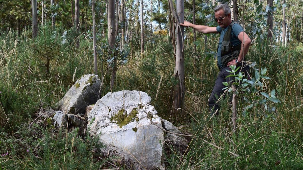 Dolmen encontrado en Barreiros (Lugo). // Mariña Patrimonio