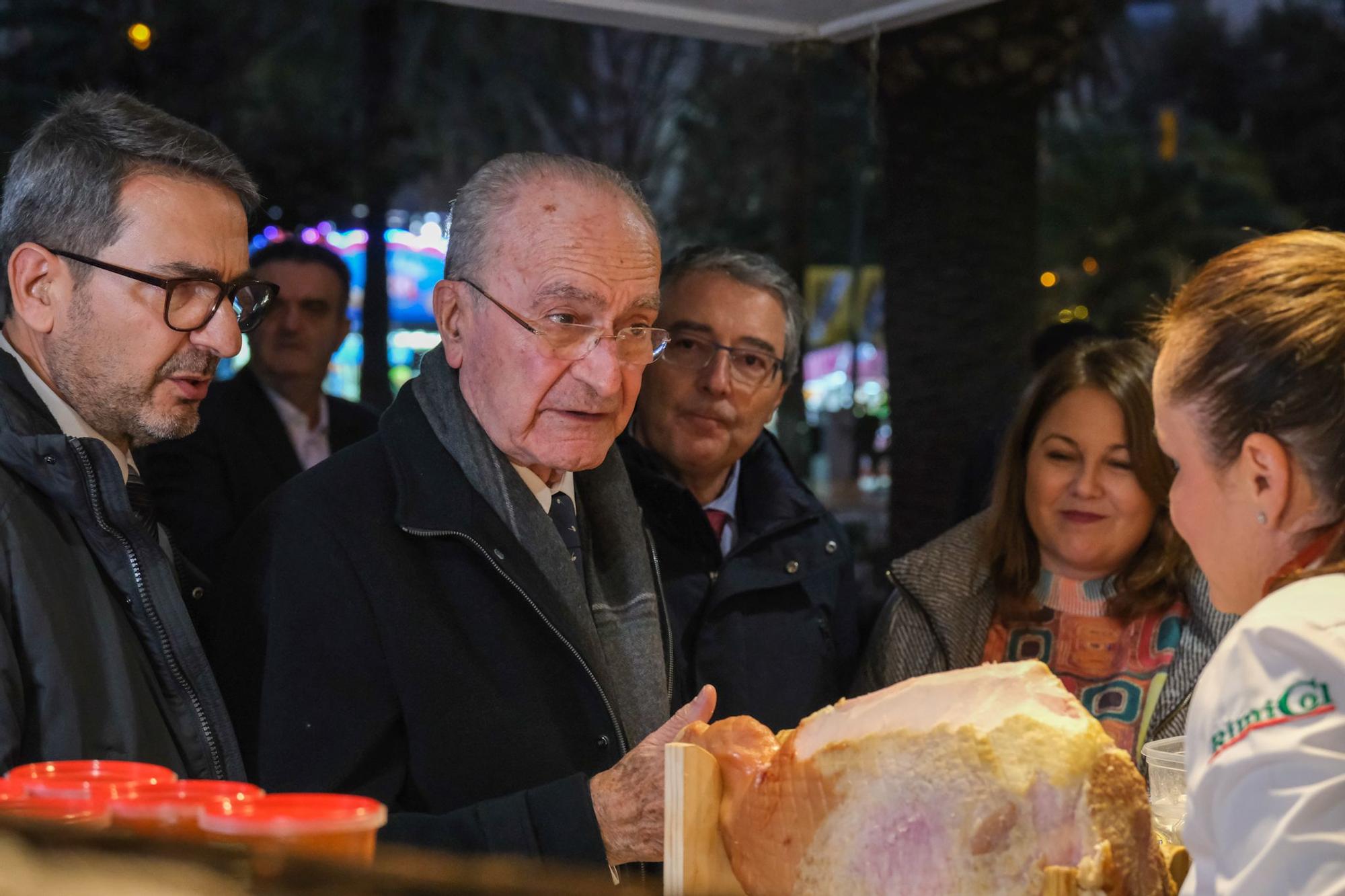 Inauguración de la Feria Sabor a Málaga en el Paseo del Parque