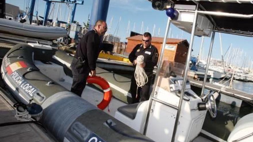Santa Pola suprime la unidad marítima de la Policía Local  por el elevado coste económico