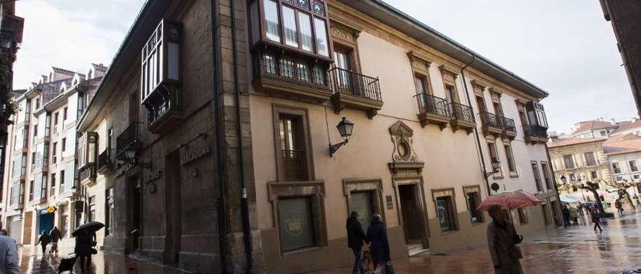 Palacio del marqués de Vistalegre, en el Fontán.