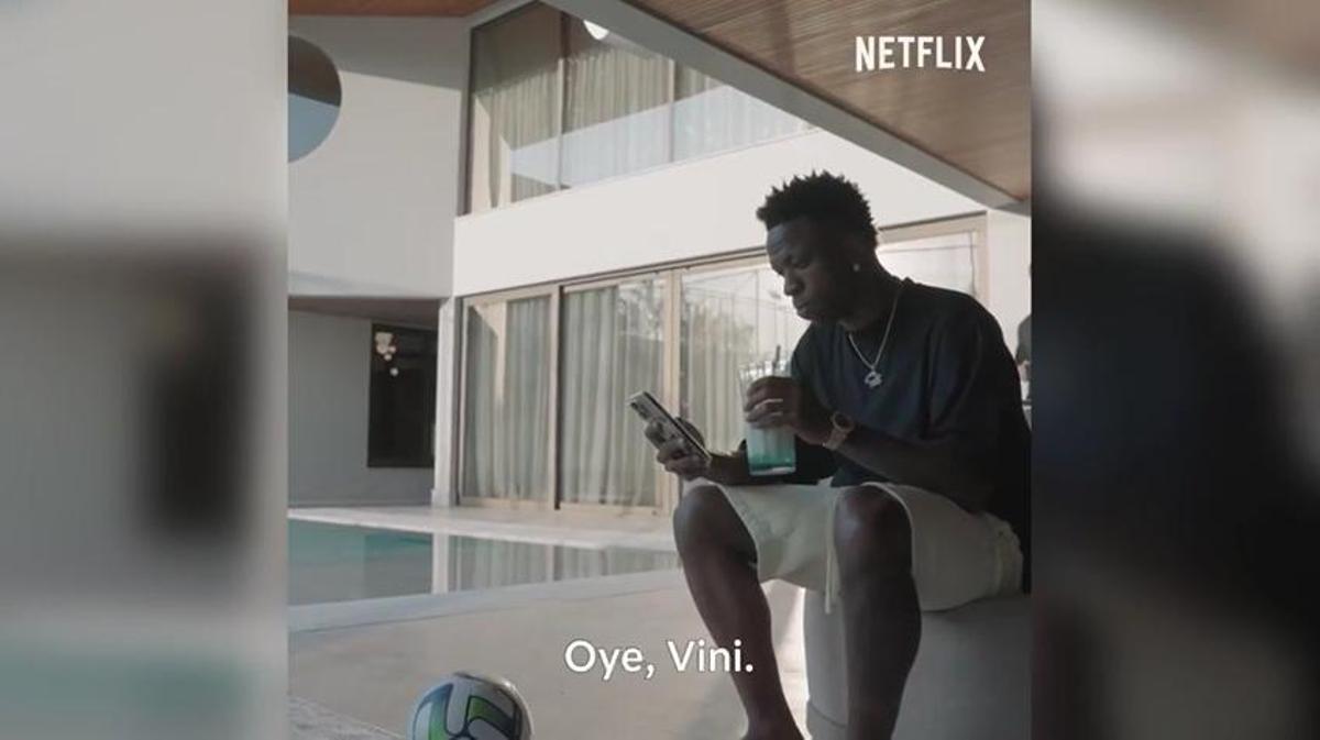 Vinicius da el salto a la gran pantalla: Este es el trailer con el que Netflix ha anunciado su documental