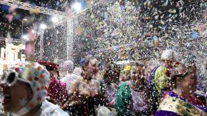 Gran noche de la Rua de lExtermini del Carnaval 2025 de Sitges.