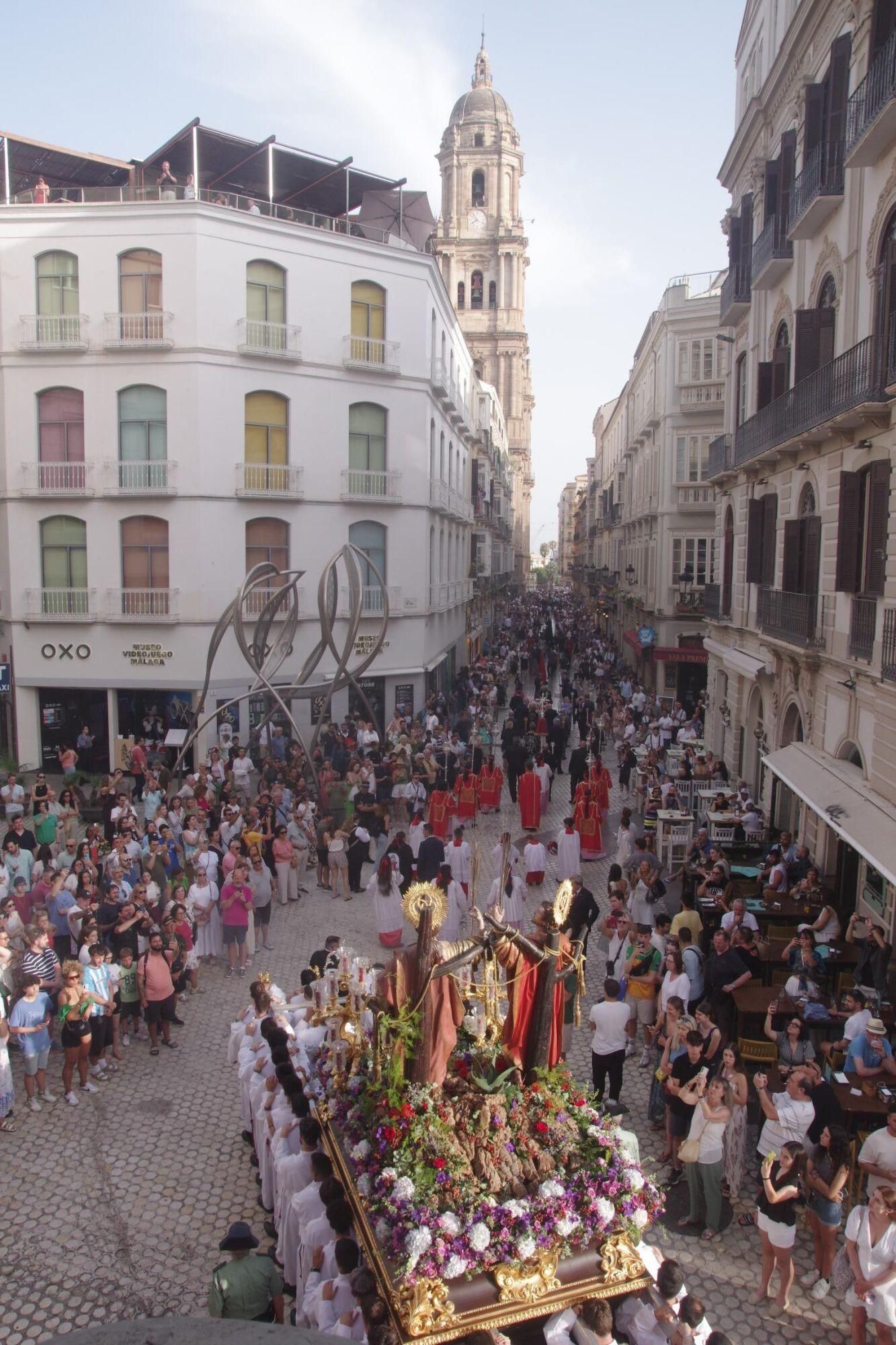 Procesión de los Patronos de Málaga 2025