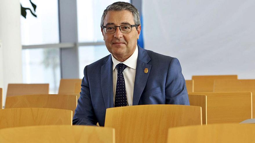 Francisco Salado, presidente de la Diputación de Málaga. | ÁLEX ZEA