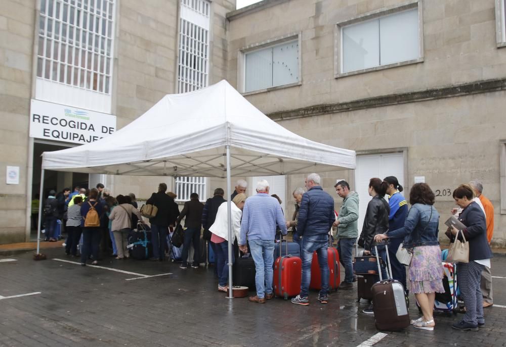 Embarque de más de mil pasajeros en Vigo