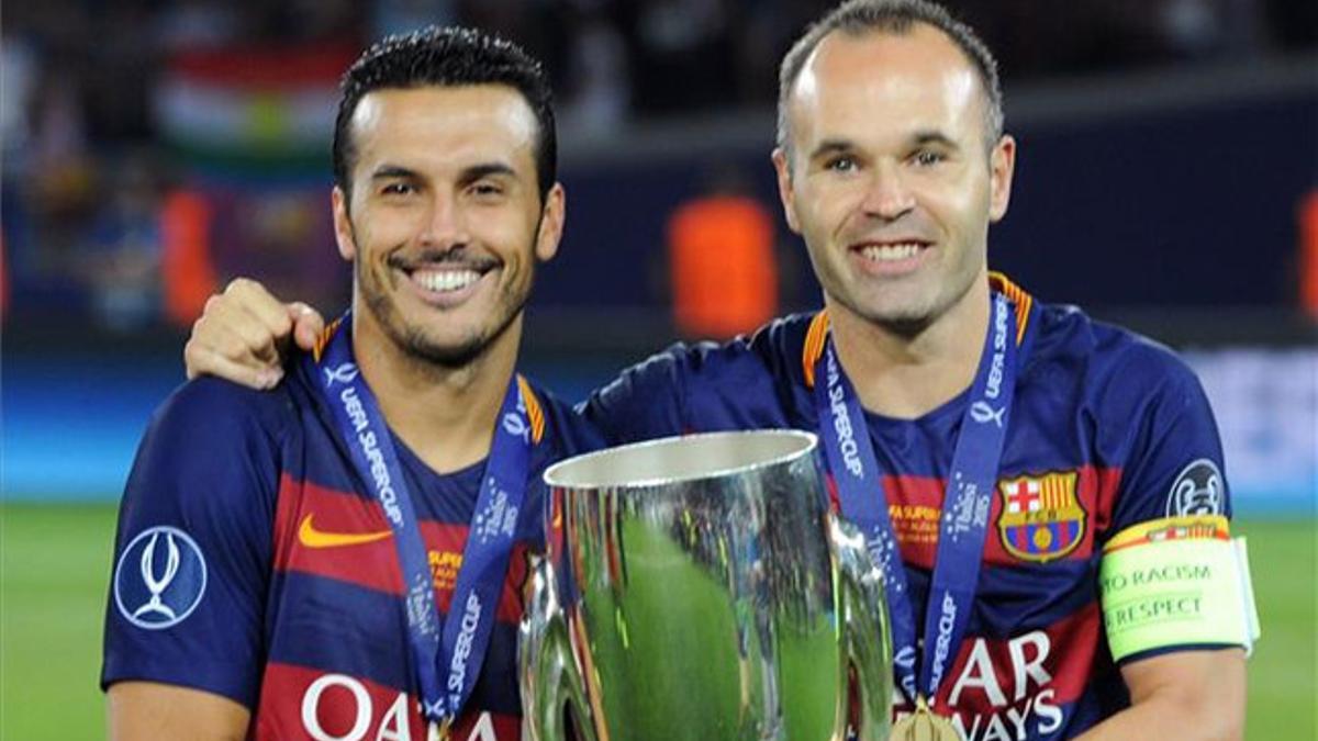 Pedro fue el protagonista de la Supercopa de Europa