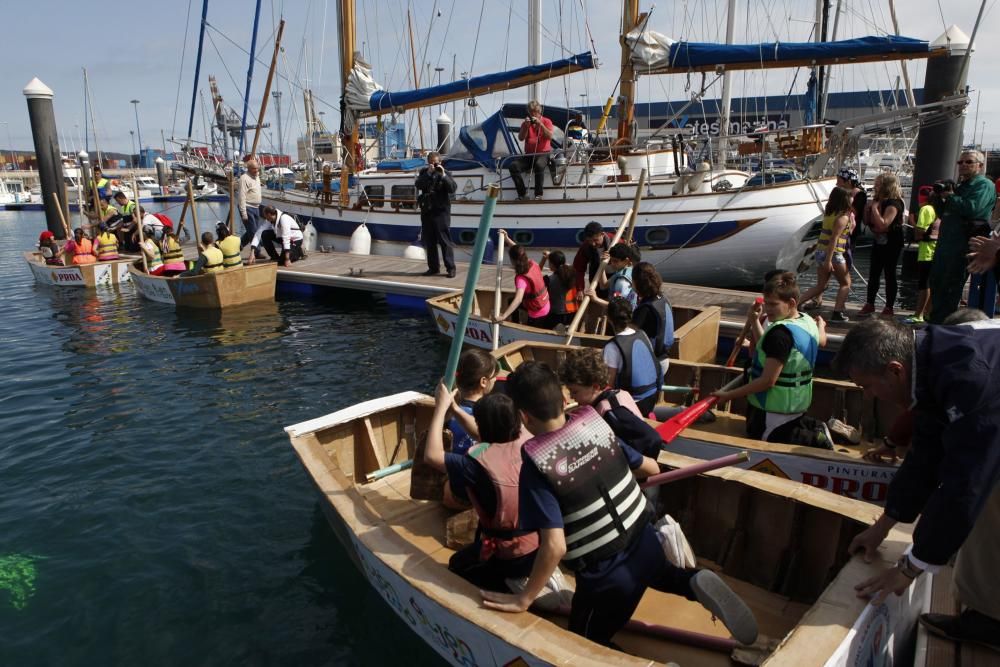 Proyecto escolar "Chalanas de Gijón"