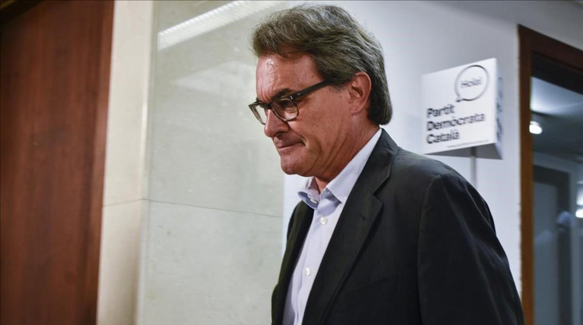 zentauroepp34909855 barcelona  03 08 2016 politica  artur mas tras finalizar la 161217194201