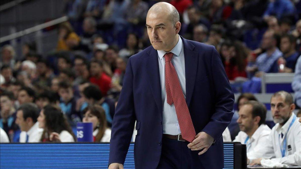 Jaume Ponsarnau, entrenador del Valencia Basket